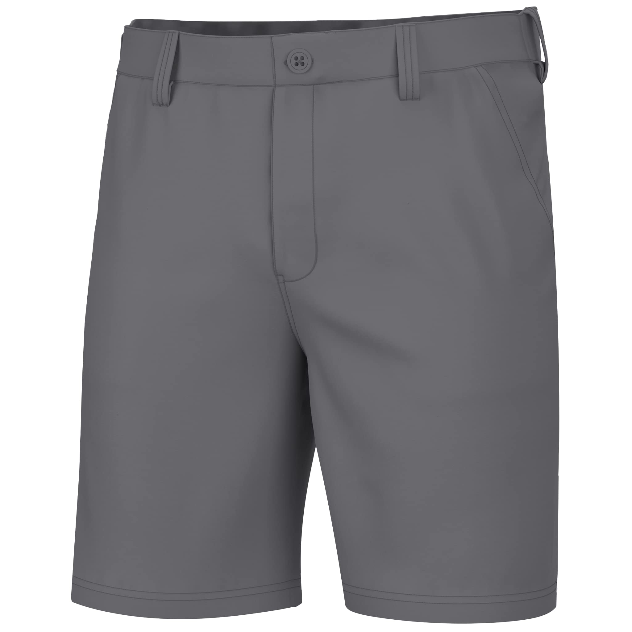 HUK Men's Pursuit 8.5", Quick-Dry Fishing Shorts Casual, Night Owl, XX-Large