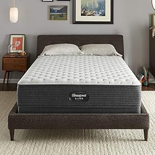 Beautyrest Silver BRS900 12 inch Extra Firm Innerspring Mattress, King, Mattress Only