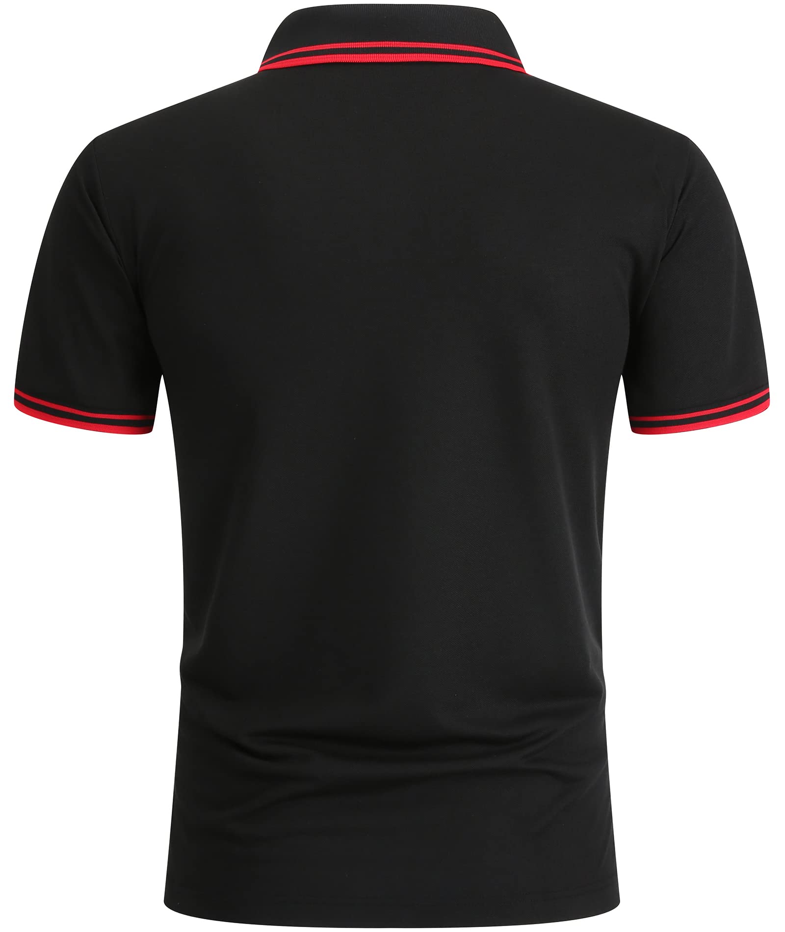 LLdress Polo Uomo Maniche Corte Polo da Golf Tennis T Shirt Leggera e Traspirante