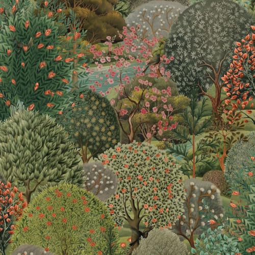Holden Decor Papier peint Tapisserie Arbre Vert 13690