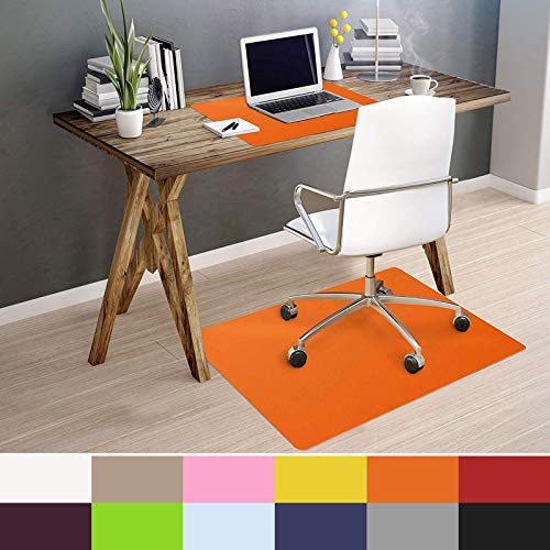 Casa pura® Arancione Sedia tappetino - 75 x 120 cm...