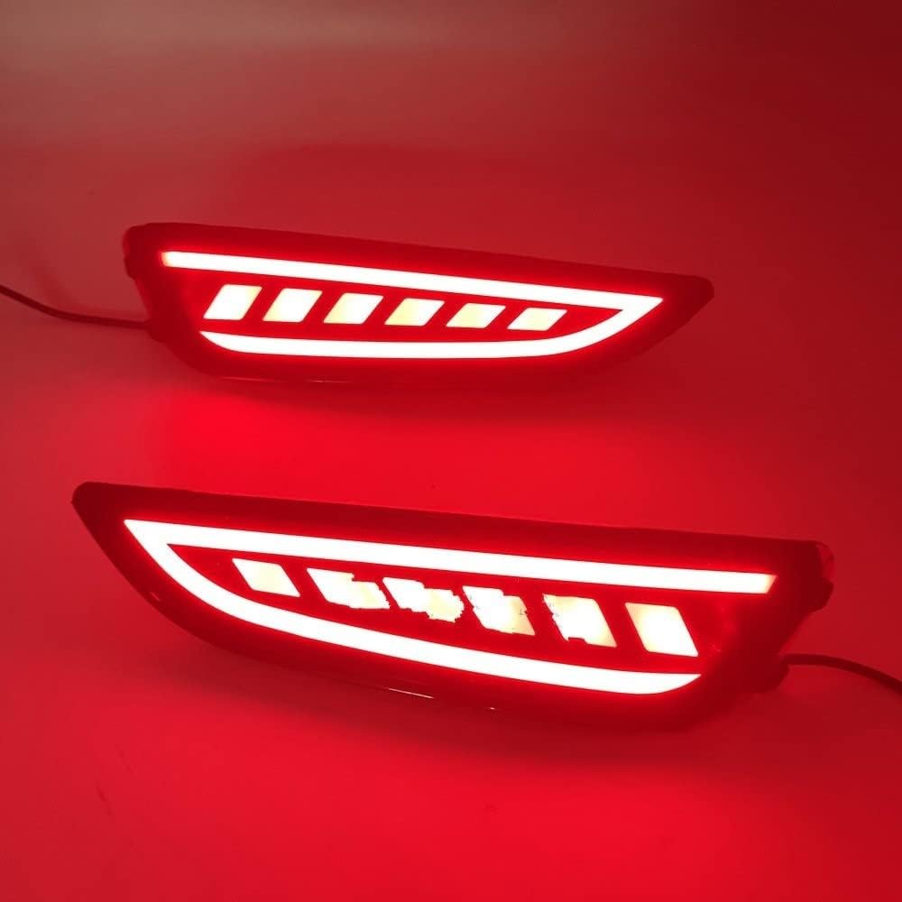 Turn For Signal Lamp Car Accessories For Hyundai For Accent For Hatchback 2012 2013 2014 2015 2016 2017 Rear Bumper Lamp 2PCS Car Tail Light Brake Light