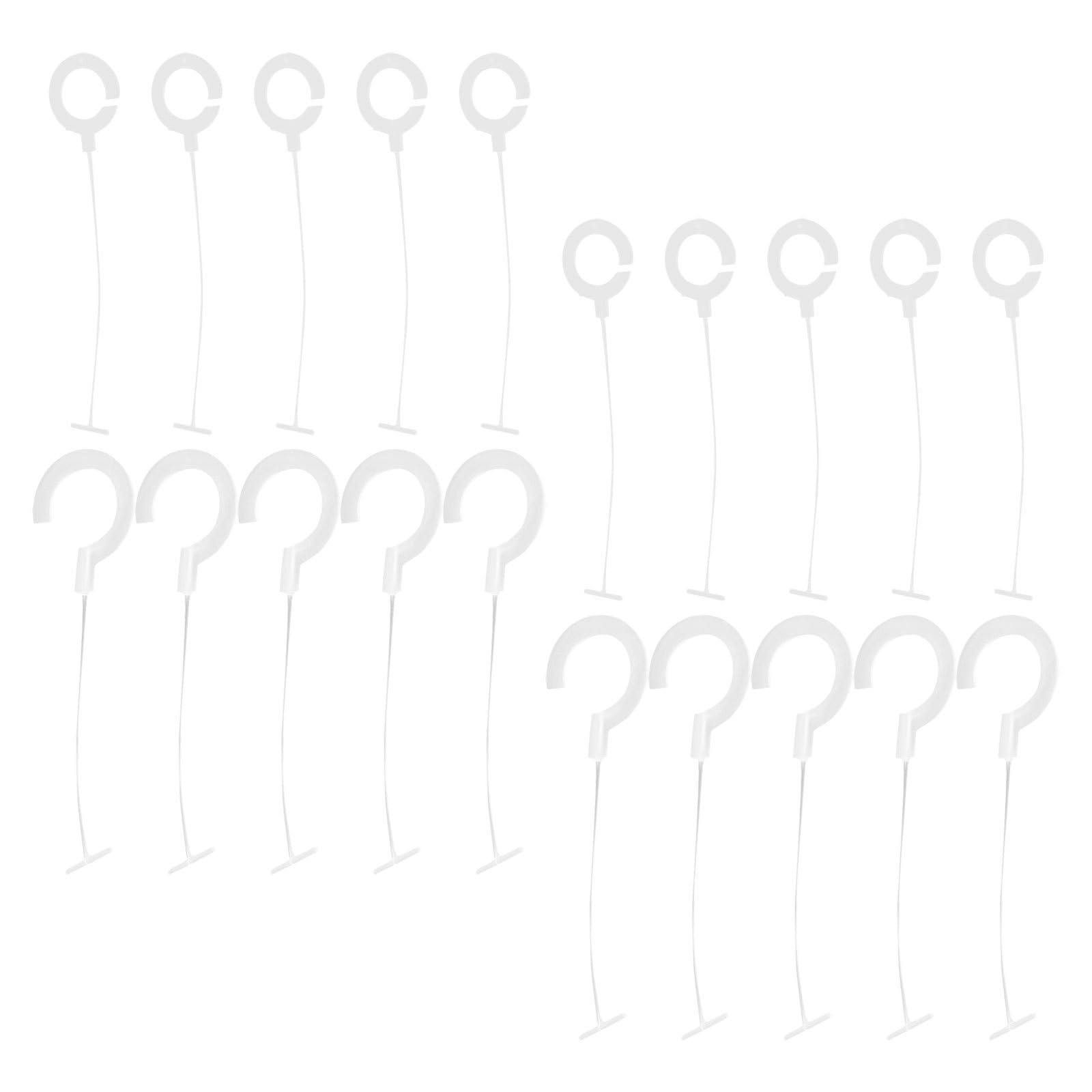 SECFOU 10000 Sztuk Szt Plastikowych Złączek J Hooks Do Pistoletu Do Etykietowania Uniwersalne Szybkie Złączki Delikatne dla Tkanin Kompatybilne z Różnymi Pistoletami i Długości