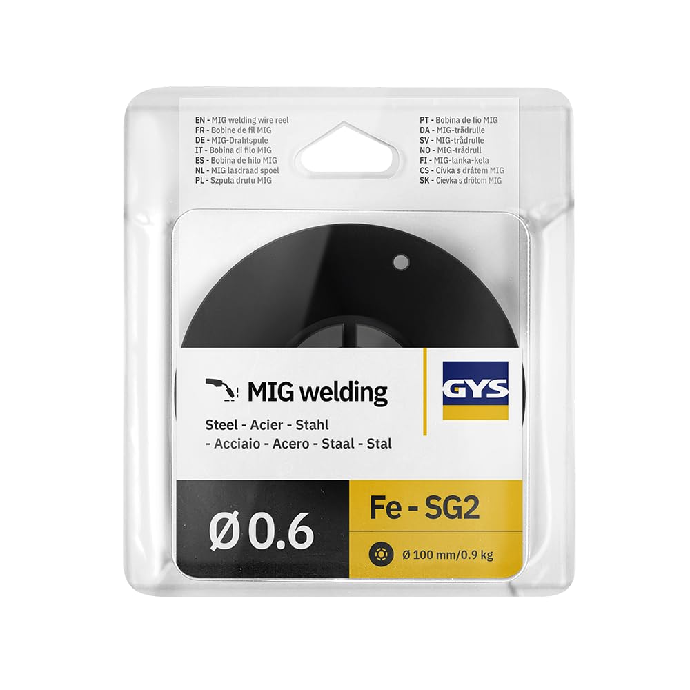GYS 086593 0.6mm 0.9Kg Steel MIG Wire