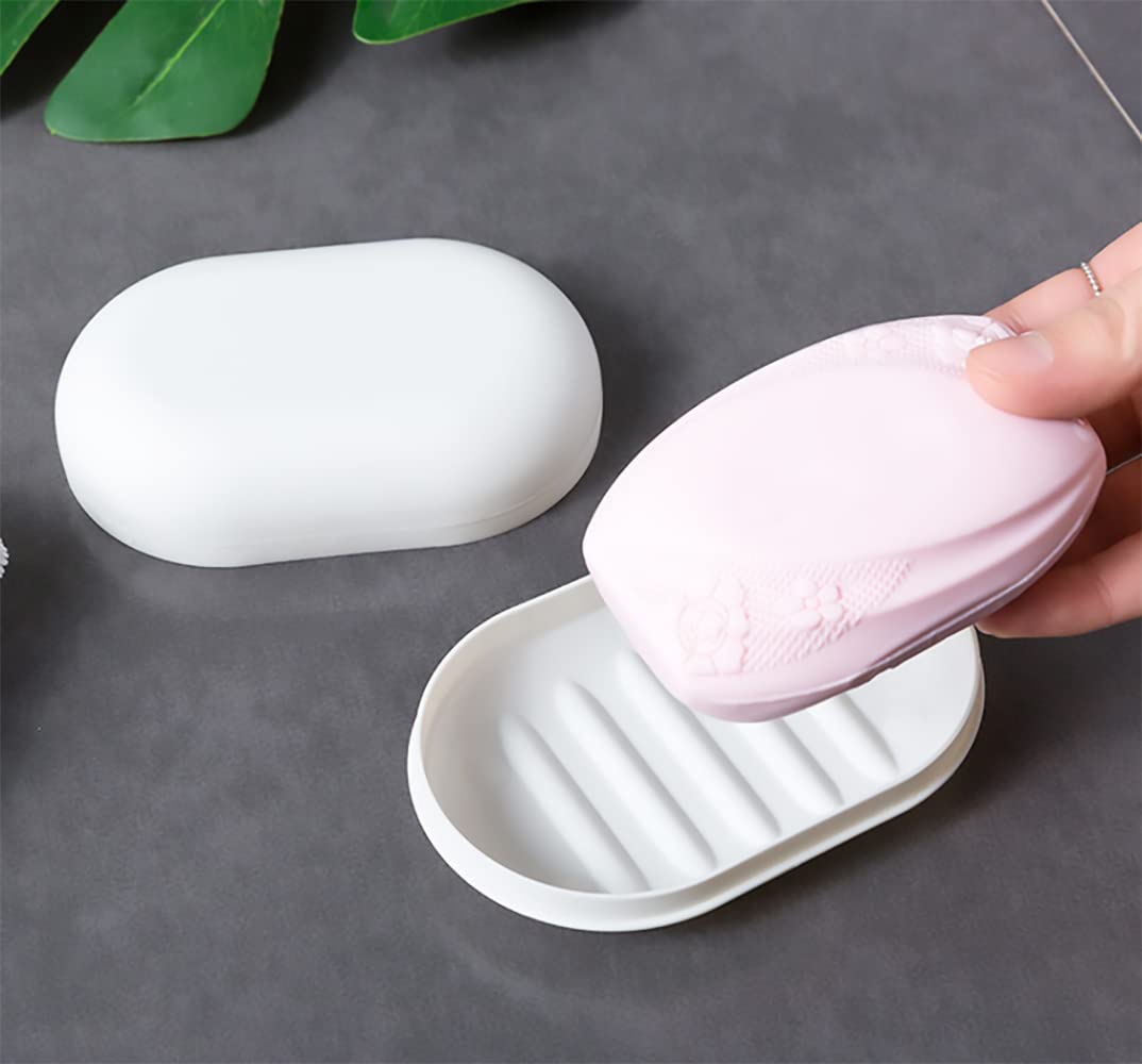 Portasapone Da Viaggio Impermeabile - Contenitore Con Coperchio, Antigoccia, Per Doccia, Palestra, Campeggio - Foto 11