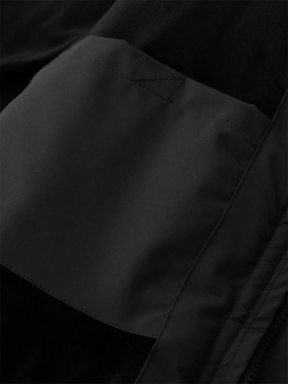 KVE Men's Hooded Winter Coat Warm Puffer Jacket Thicken Quilted Jacket - Image 2