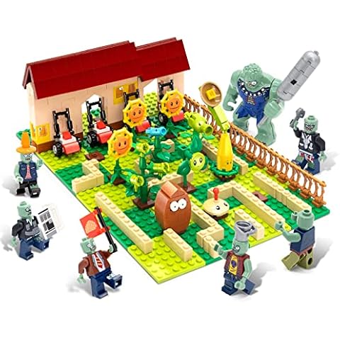 OLIA DESIGN Plants and Zombies Toys vs PVZ Figurines Set Game , Action Figurines Toys Great Gifts for Kids and Fans,Birthday and Party 595 pcs Cover