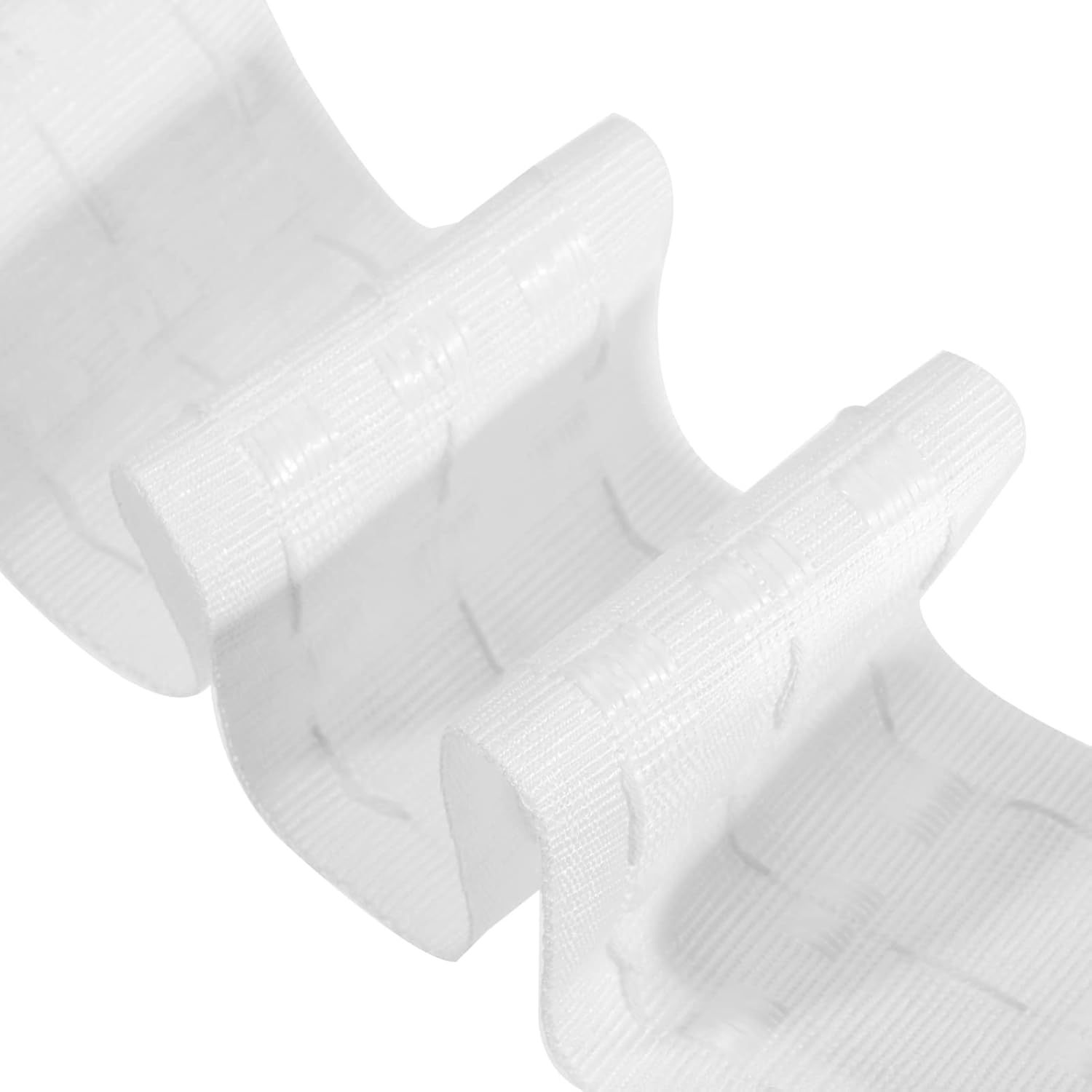 PRETYZOOM 1Roll Polyester Curtain Tape Easy to Use Drapery Header Straps for DIY Pinch Pleat Curtains Simple Installation for Roman Rods and Shower Curtains