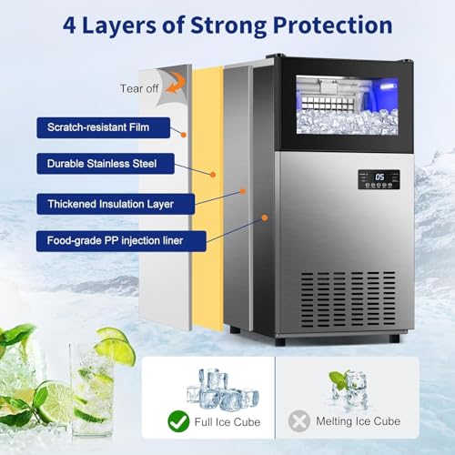 Commercial ice maker machine