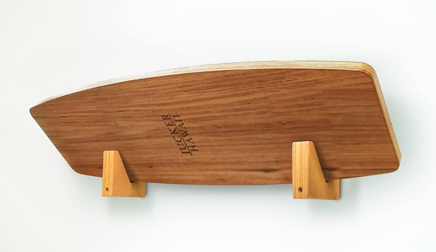 JUCKER HAWAII Wandhalterungen für Skateboard, Longboard, Balanceboard, Snowboard, Wakeboard | Halterung für die Wand aus Holz in verschiedenen Designs