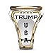 JIANFU Fashion Rings Finger US President Trump Ring Supporters Wide Ring