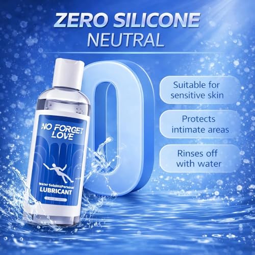 Image of Water-Based Personal Lubricant for Men & Women | Smooth, Long-Lasting & Non-Sticky Intimate Gel | Condom Safe, Toy Compatible, Easy to Clean, Gentle & Moisturizing Formula for Sensitive Skin & Couples