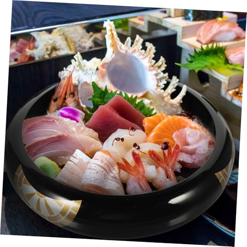 Bandeja Redonda Plástico para Sushi miniatura 3