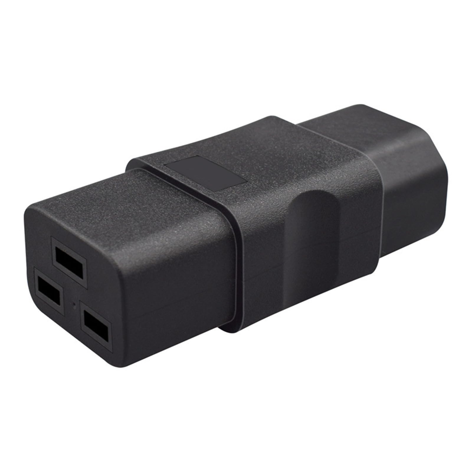 Convertitore di alimentazione IEC C14 a C19 adattatore, 10A maschio a 16A femmina connettore elettrico in PVC per elettronica