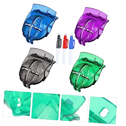 Marqueur de golf HEMOTON et outil d'alignement de liner de putter en plastique