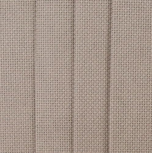Image of KCS 4 /6 pc of 12 inch x 18 inch 30cmx45cm 18CT Counted Cotton Aida Cloth Cross Stitch Fabric (Coffee, 4 pc)