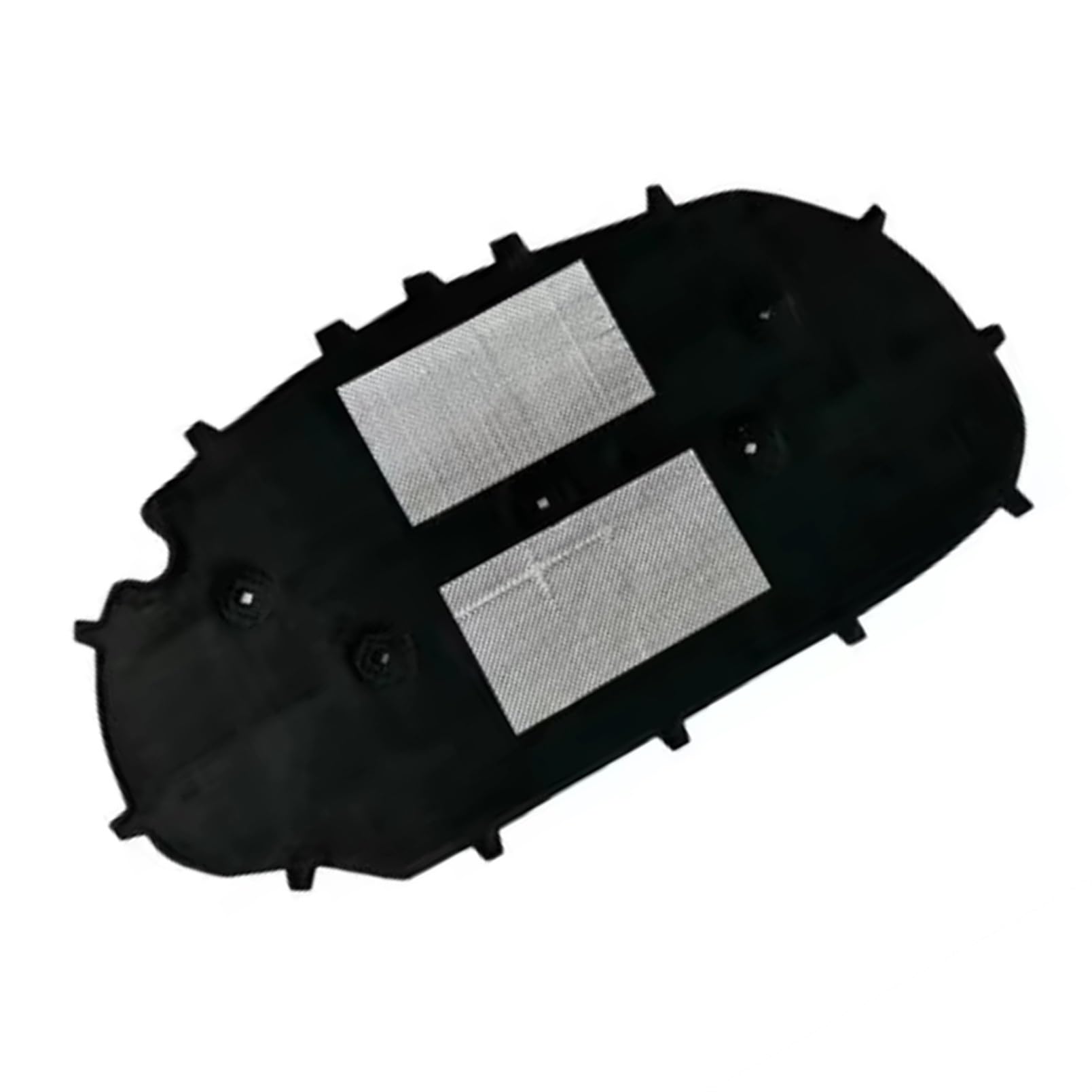 Khofvsxwd One Color Compatible With Vw For Golf 6 For Gti For Golf 6 Noise Sound Insulation Pad Engine Soundproof Cotton Front Hood Engine Heat Sound Insulation Pad Bonnet Mat(2 Piece Of Aluminum)