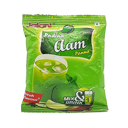 Pudina Aam Panna | 1 Liter mix & drink Pack | Ready to Mix & Drink | A++ Grade, 40g x 8 Pcs