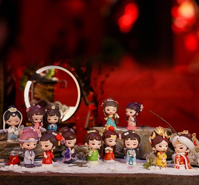 Collectible Blind Box Figures, Assorted Characters (Whole Set)