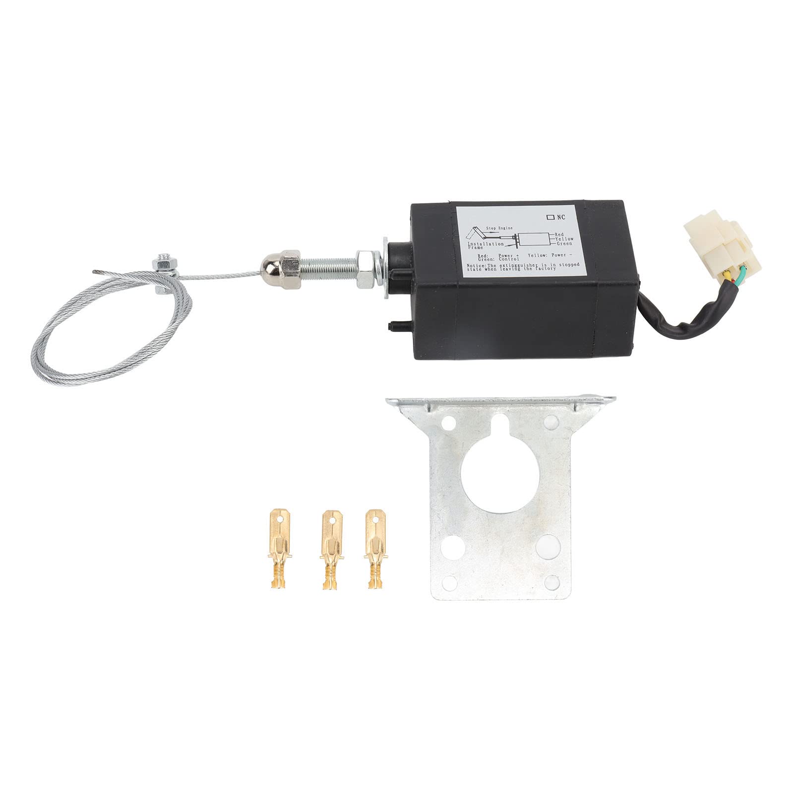 Électrovanne d'arrêt moteur en acier inoxydable Jeffergarden durable pour générateur