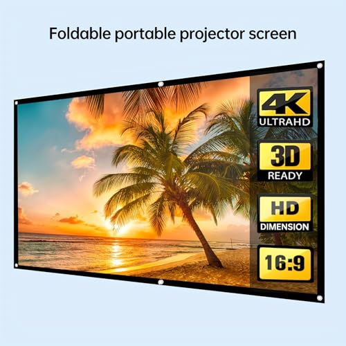 Pantalla portátil de proyector 30 pulgadas miniatura 5