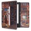 kwmobile hoes compatibel met Kobo Aura H2O Edition 1 – Case voor e-reader in meerkleurig – Magische Bibliotheek