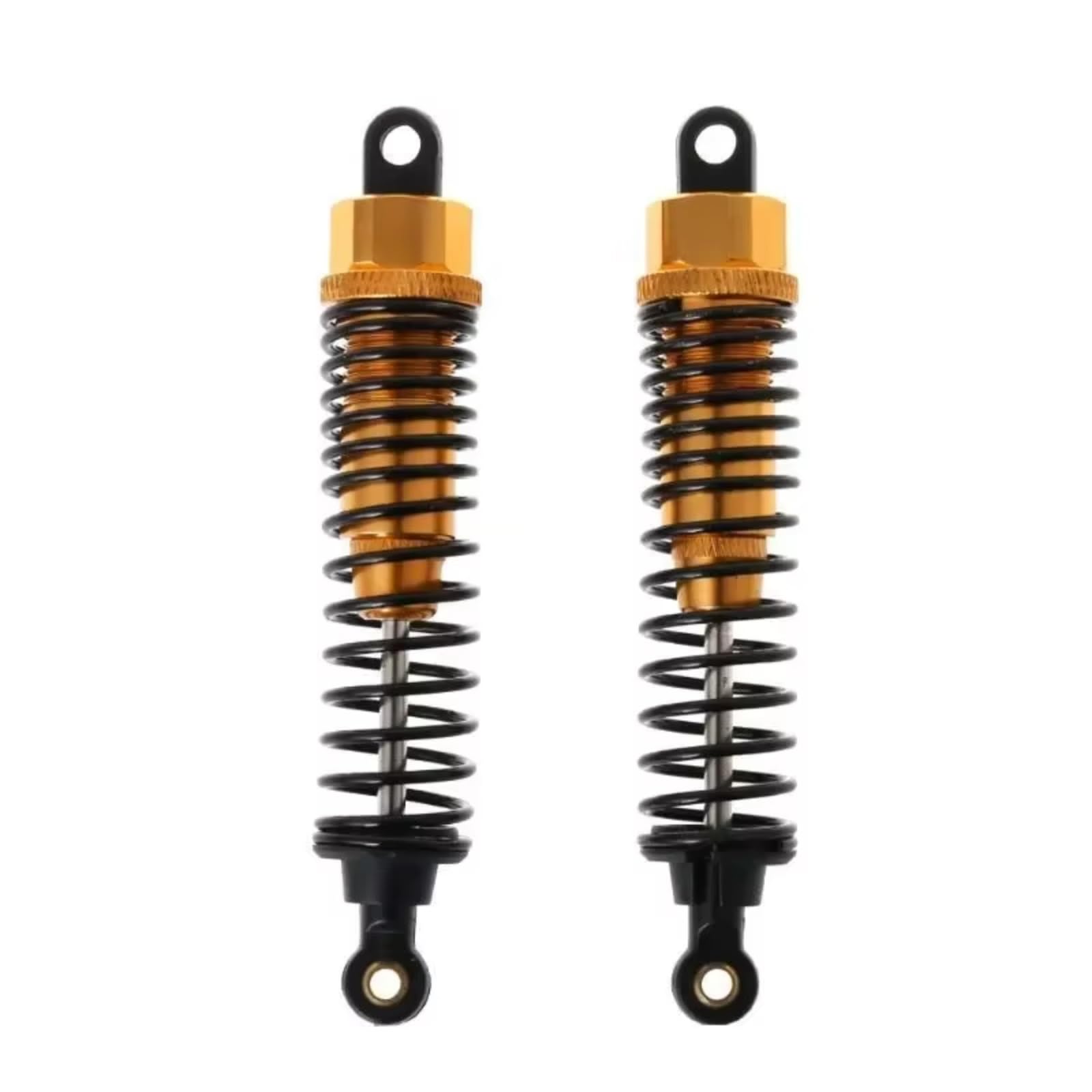 Amortyzator RC do HSP 106004 166004 94106 94107 94166 94155 06002 06062 S345 2 szt. 95 mm 1/10 RC Off Road amortyzator dla bugów IviviviviviviŻółty