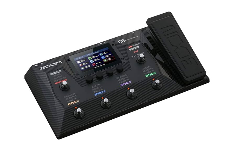 ★ガチ新品★ZOOMより新品購入★ZOOM　G6★4月2日購入 Amazon.co.jp: ZOOM / G6 Multi-Effects Processor