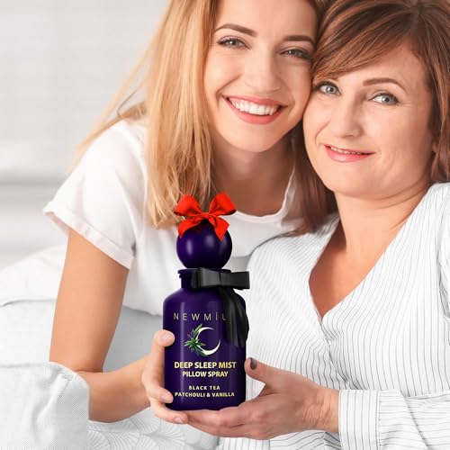 Deep Sleep Pillow Spray Patchouli Black Tea Vanilla Essential Oils Natural Fast Acting Aromatherapy Mist for Restful Sleep Relaxation Calming Stress Relief Bedtime & Shower Spray Luxury Self care Gift - Image 6
