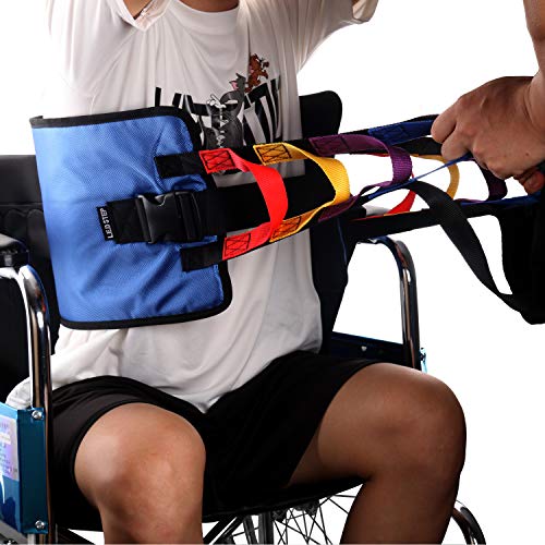 Patient Lift Sling, Heavy Duty Transfer Sling for Movement, Padded Patient Transfer Assist
