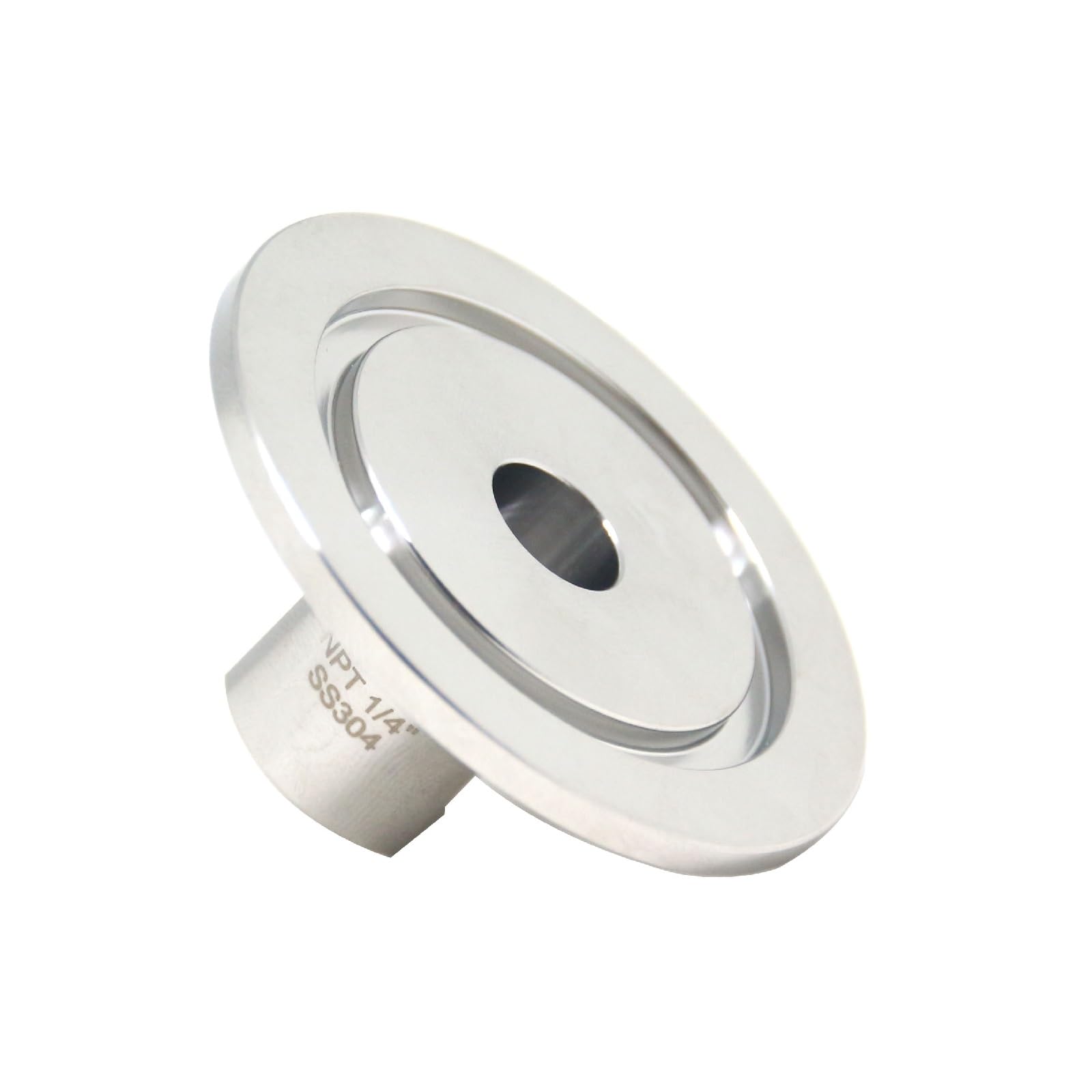 SS304 KF40 NPT Female Adaptor thread 1/4" NW40 KF Female coupling ISO-KF40 X FNPT 1/4"