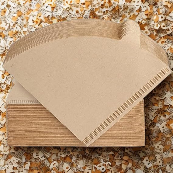 Filtres à café naturel 2 à 4 tasses Rasakraft, papier jetable pour cafetière à égoutter