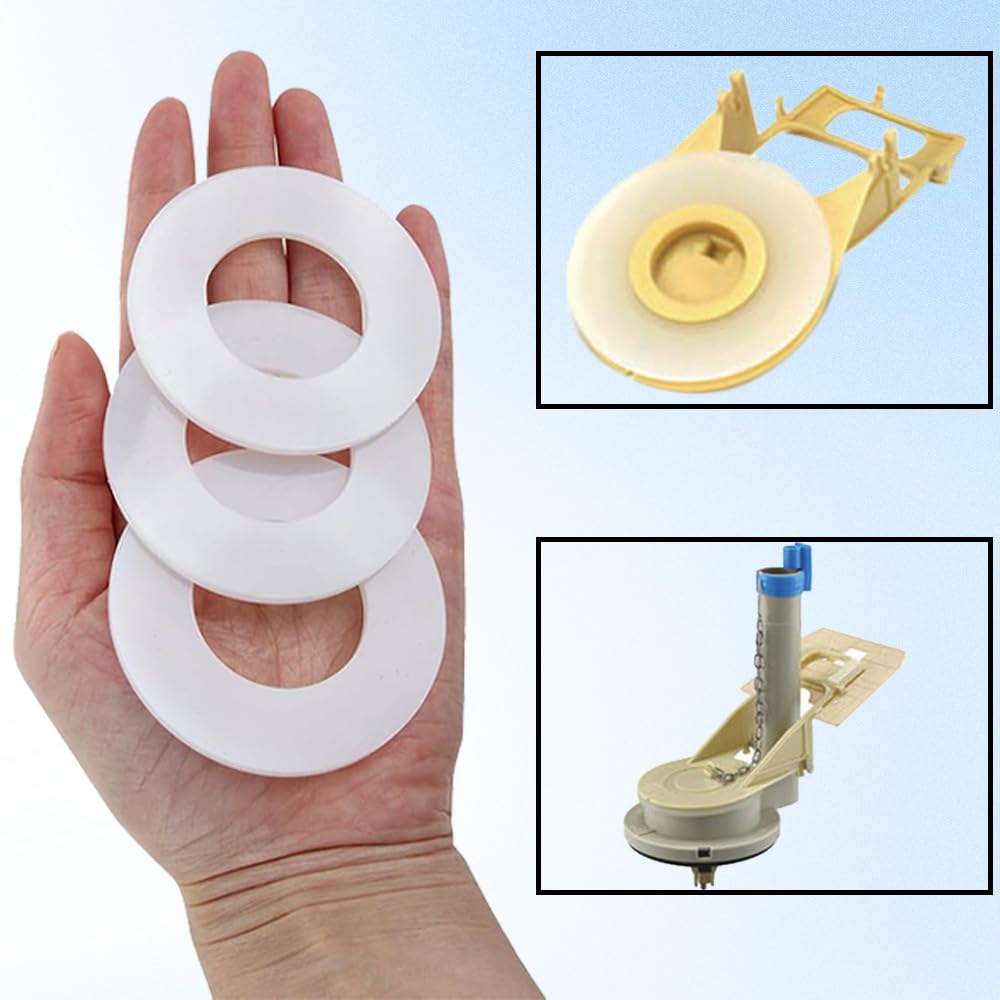 4PCS Flush Valve Base Sealing Washer Silicone Silicon Rubber Flush Valve Seal Washer Replacement Toilet Cistern Seal for Viva SKY095 Skylo Geberit 816.418.00.1 - Image 4