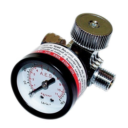 Aes Industries 882 Air Regulator WithGauge Air Regulator With Gauge by AES Industries