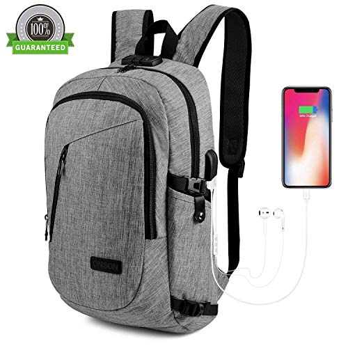 Travel Laptop Backpack, Laptop Backpack Anti Theft Business Backpack for Men Women, Slim