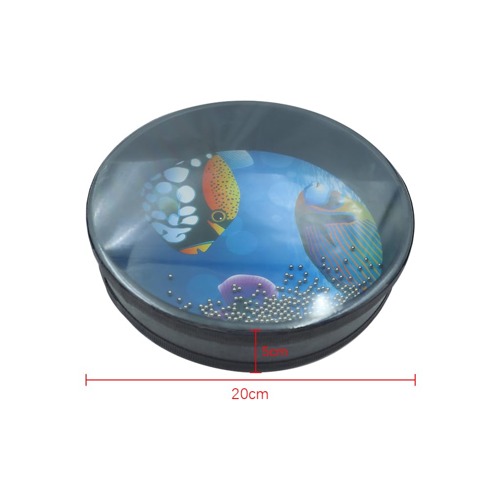 Laroal 1 Pieces Ocean Drums For Relaxation Natural Color Rain Drums For Instruments - Image 3