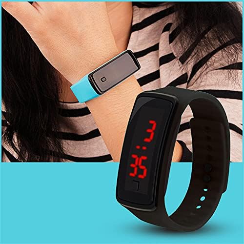Arkutor Digital Sport Watches for Kids Boys Girls, Outdoor Fitness Watch,Large LED Screen Electronic Watch,Activity Smartwatch Wrist Watch Silicone Band for Child Teens Adults