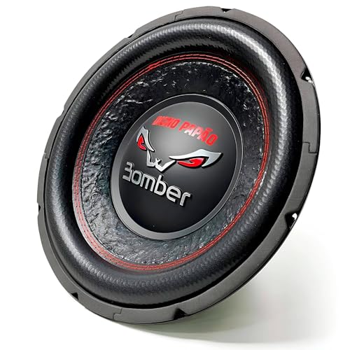 BOMBER SUBWOOFER SWBP 12' 600W - 4 OHMS, preto