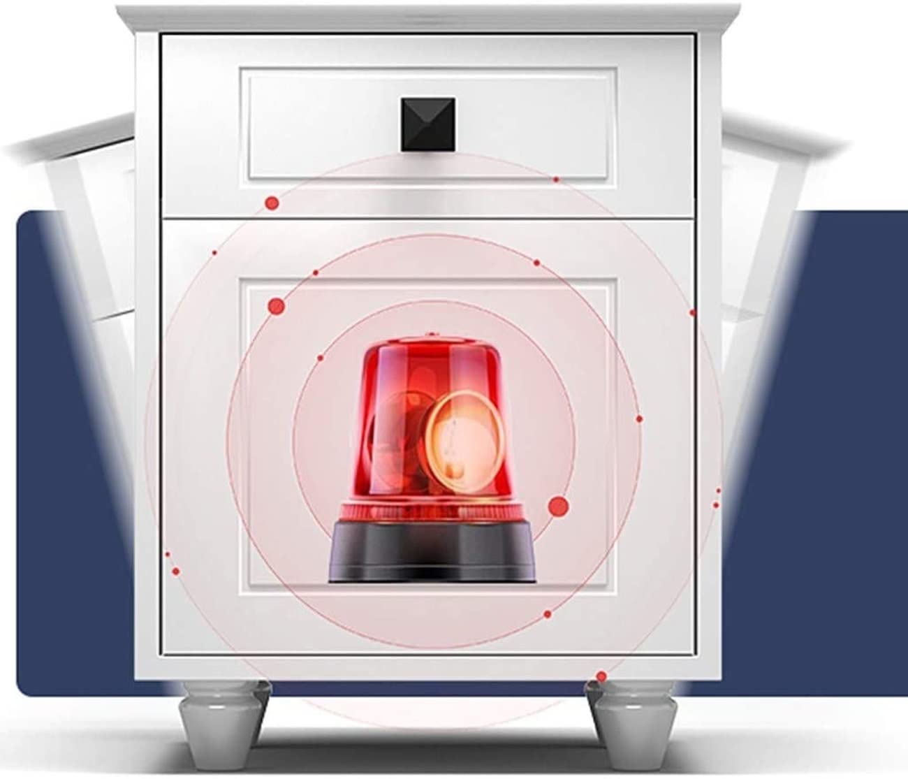 Sejfy, Sejf, Perfec Ofic Smar Fingerprint Passwor Anti-Thef Hidde Doubl Alar