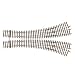 Produktbild 85313 H0 Tillig Elite Gleis Bogenweiche, rechts 20.7 °, 32.7 ° 778 mm, 484 mm