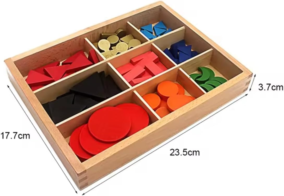Danni Montessori Basic Wood Grammar Symbols with Box Early Childhood Education Preschool Training Kids Baby Toy