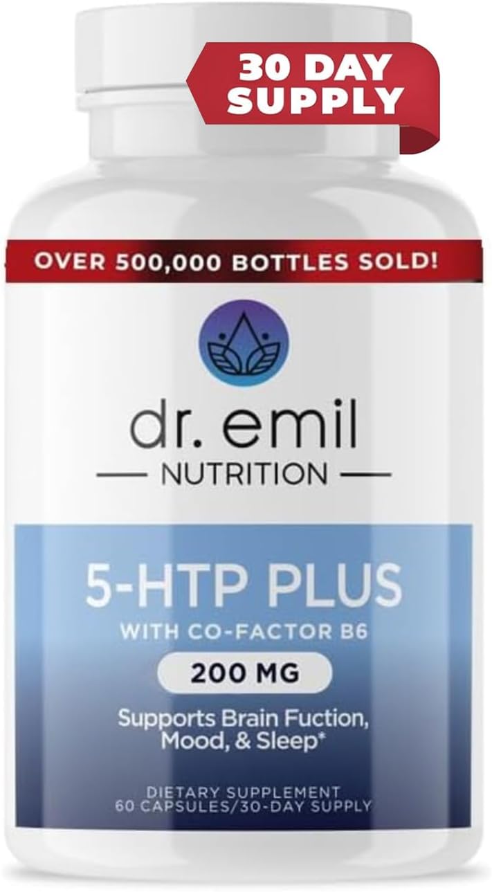 DR. EMIL NUTRITION 200 MG 5HTP Plus with SAMe to Maintain Normal Healthy Sleep and