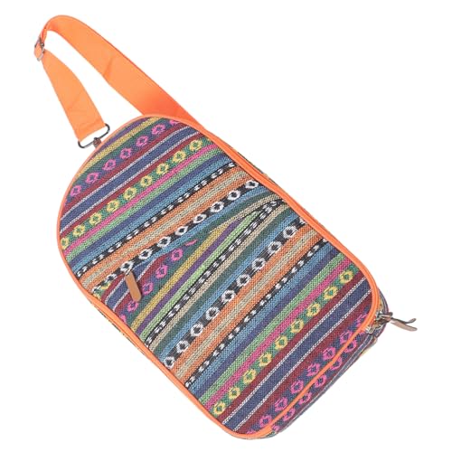 KONTONTY Outdoor Cookware Set Storage Bag Camping Cutlery Bag for Picnic Bbq Travel Silverware Shoulder Bag Camping Cookware Flatware Utensil Bag Polyester Cloth Barbecue Container -  UP525LZ039X82FU5P013E4U