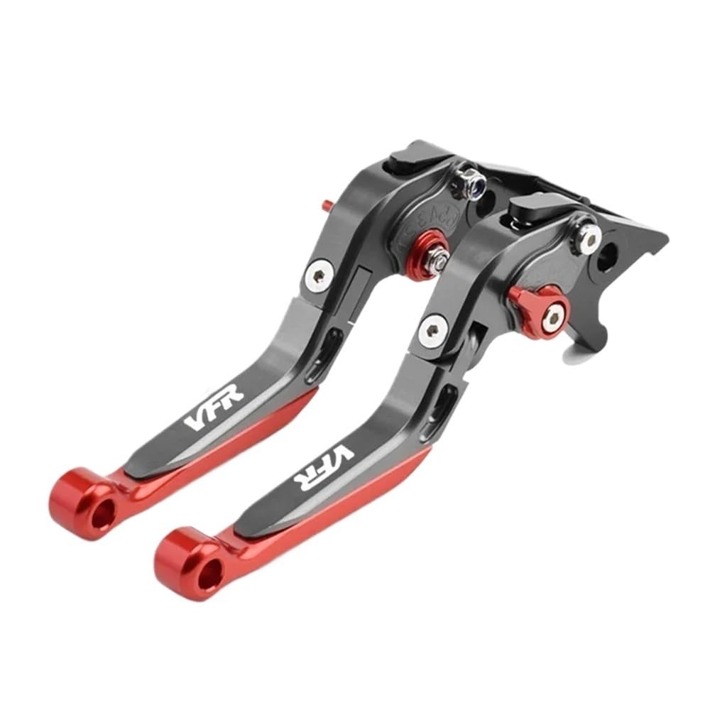 Xvasdgaer P Folding Brake Clutch Levers For Ho&Nda Vfr800f/X Vtec Vfr1200x Motorcycle Cnc Handles Extendable Adjustable(P)