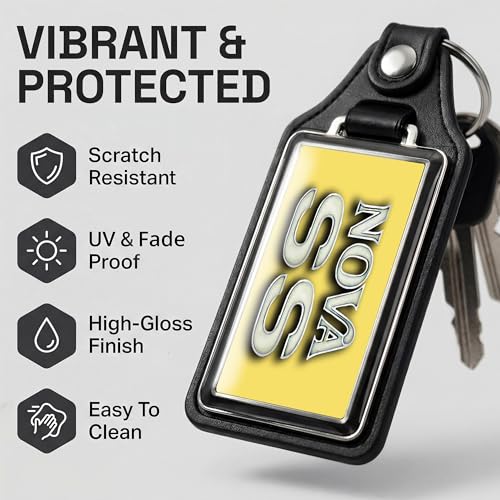 Image of Brotherhood Car Key Chain for Nova - Classic Models Keychain for Men and Women Gift Key Ring