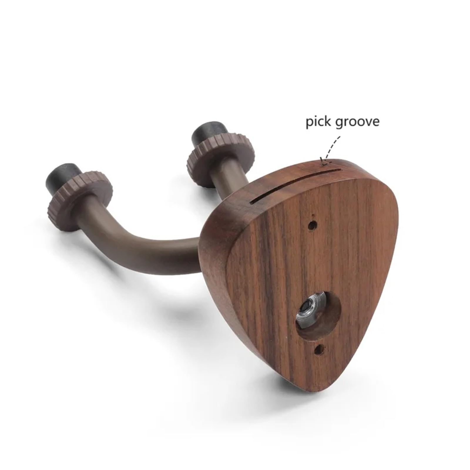 Colgador De Pared For Guitarra De Nogal Ajustable | Colgador de pared for guitarra de nogal - Gancho universal ajustable for ukelele bajo