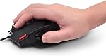 Gaming Mouse, Lychee High Performance USB Wired Optical Gaming Mice, RGB 4000 DPI Optical Sensor Professional 12 Buttons Programmable Gamer Mouse, Adjustable 24G Acceleration for Laptop/PC/Computer