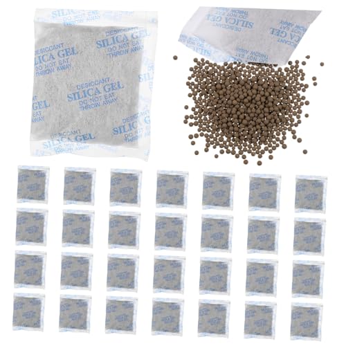ABOOFAN 30 Piezas Empaquetado desecante bolsitas desecantes desecante de almacenamiento de alimentos gel de sílice paquetes de secado paquetes de sílice bolsas desecantes tela no tejida