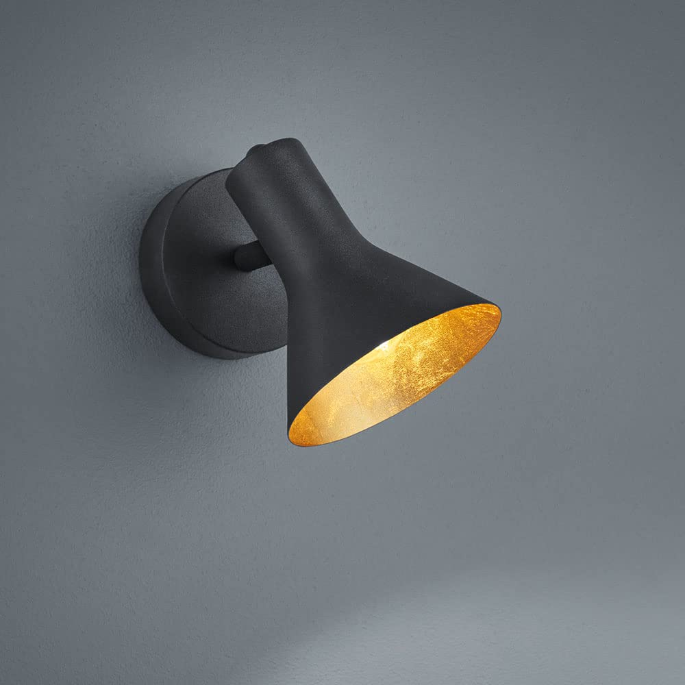 Reality Nina - Foco, 40W, IP20, 204 lumens, E14, color negro