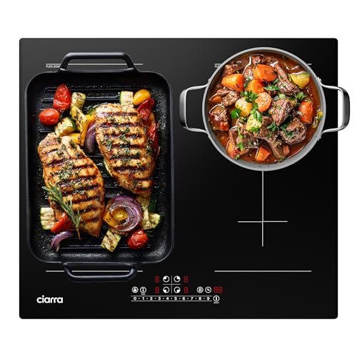 CIARRA CBBIH4BFF Piano cottura a induzione 4 Fuochi 7200W Timer